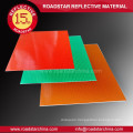 Faveolate durable acrylic reflective sheeting